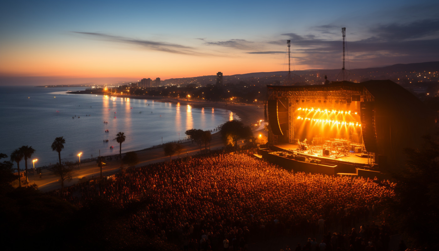Las mejores locaciones para conciertos al aire libre