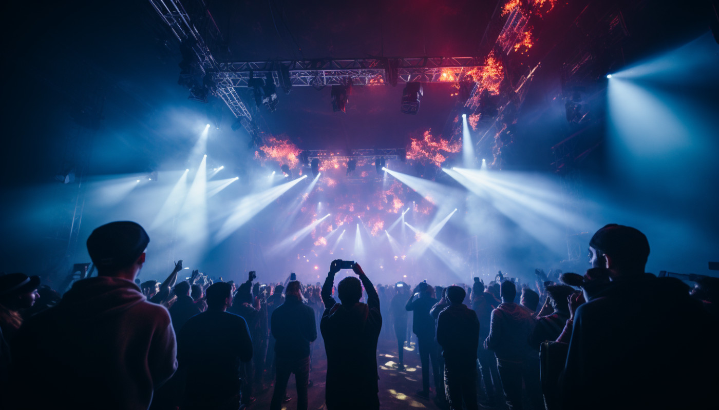 Luz, cámara, ¡encore! Detrás de escenas de un concierto